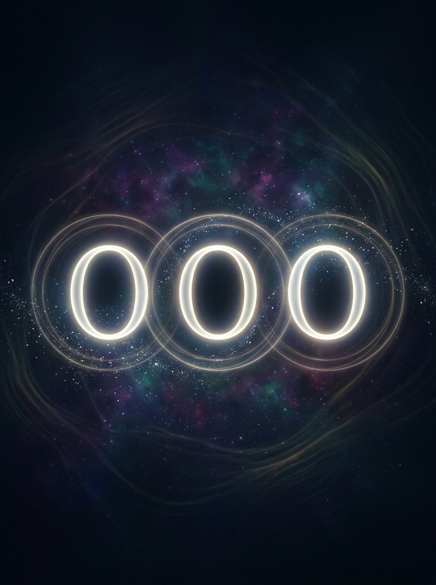 Angel Number 000: The Zero Point Before Everything Begins
