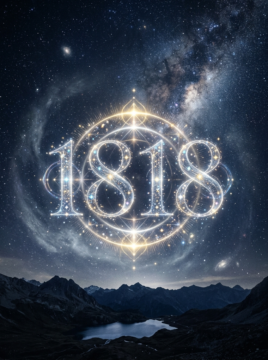 Angel Number 1818 Meaning: Prosperity, Closure, and the Courage to Begin Again