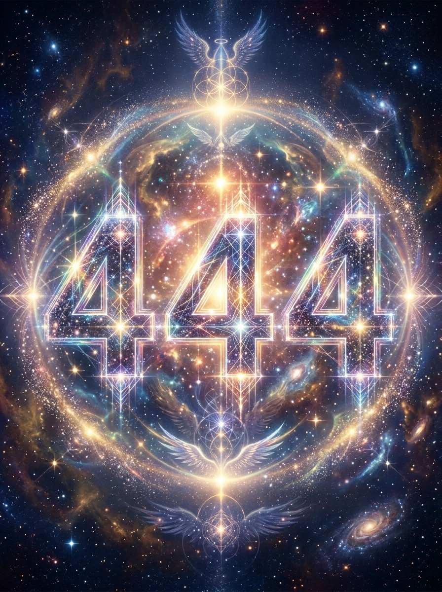Angel Number 444: The Message of Foundations, Protection, and Inner Order