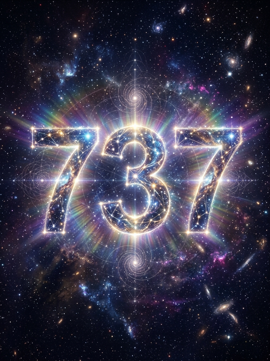 Angel Number 737: The Number That Stitches Vision to Truth