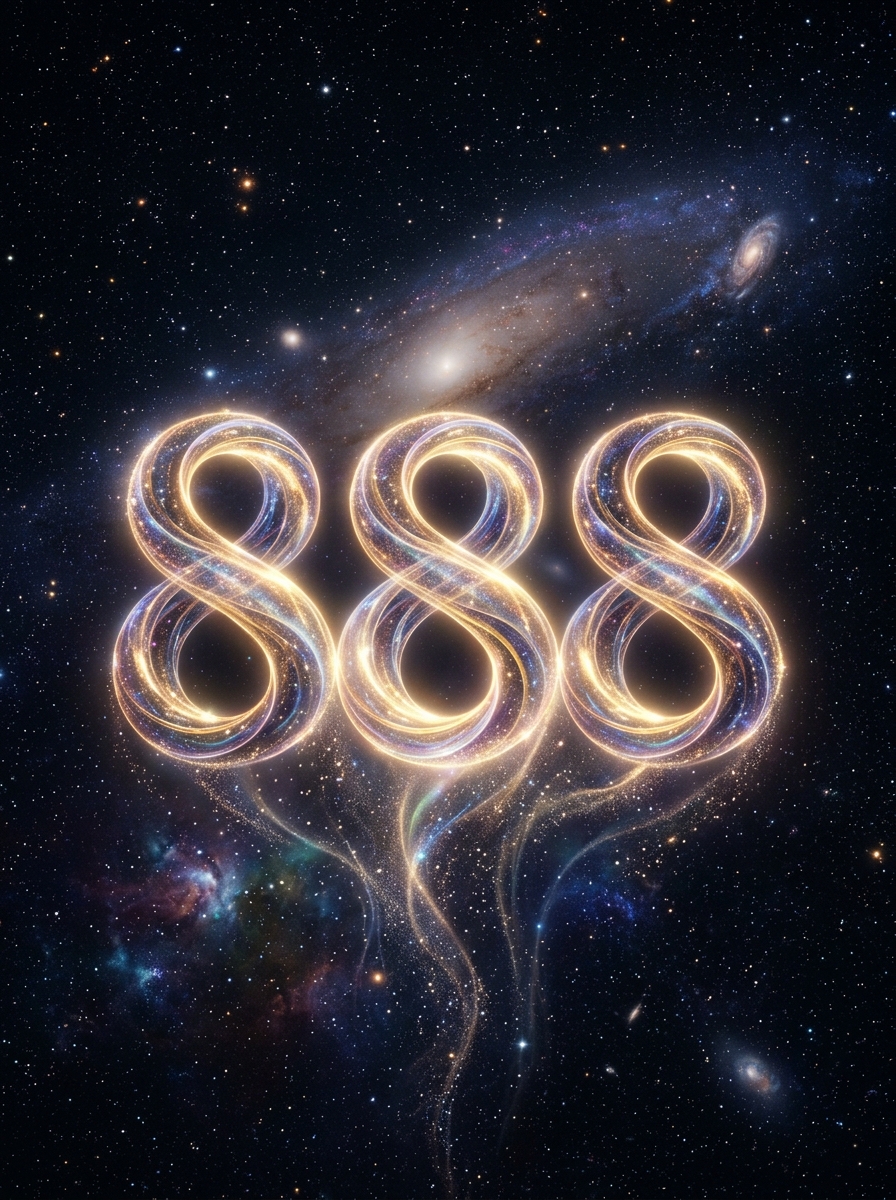Angel Number 888: The Signal of Ripening Power, Money, and Karmic Return