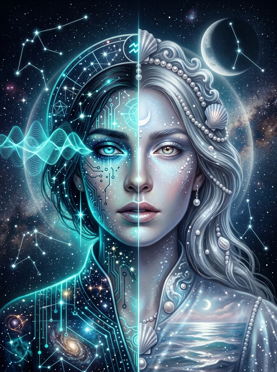 Aquarius Moon, Cancer Rising: The Private Weather of the Public Mask