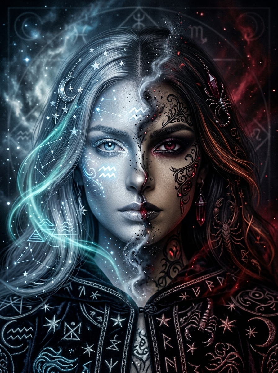 Aquarius Moon, Scorpio Rising: The Ice Cathedral and the Closed Door