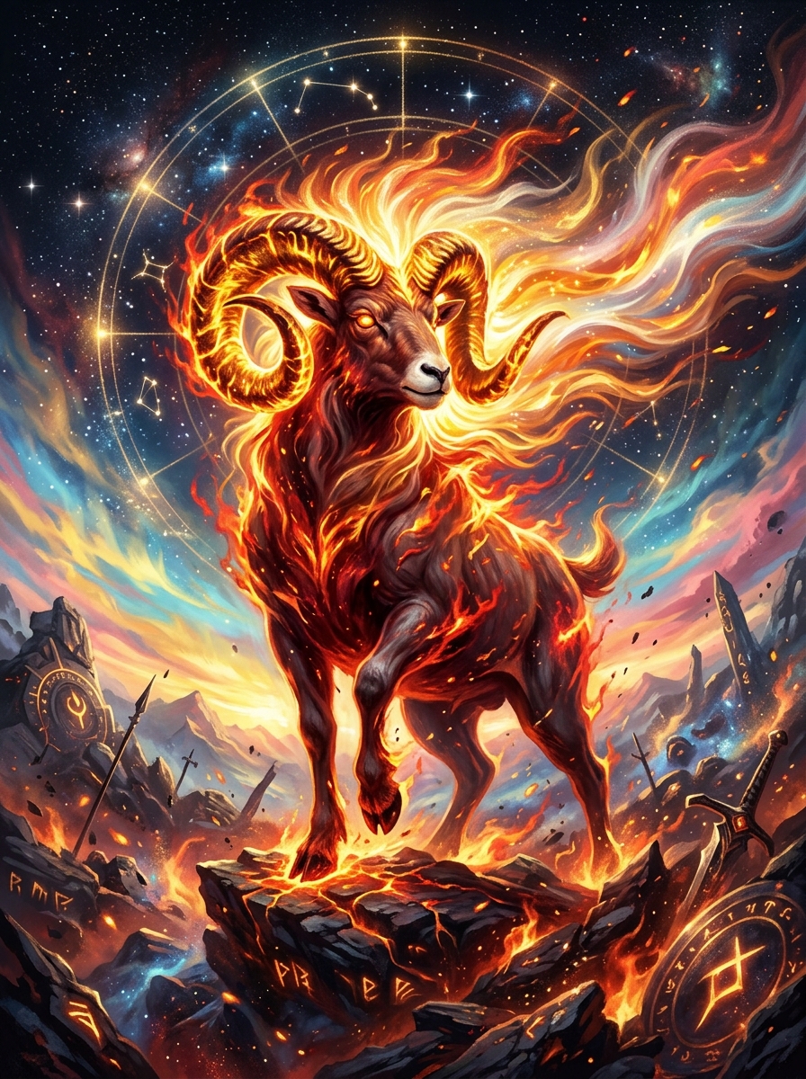 Aries Second Decan: The Jupiter-Inflected Fire
