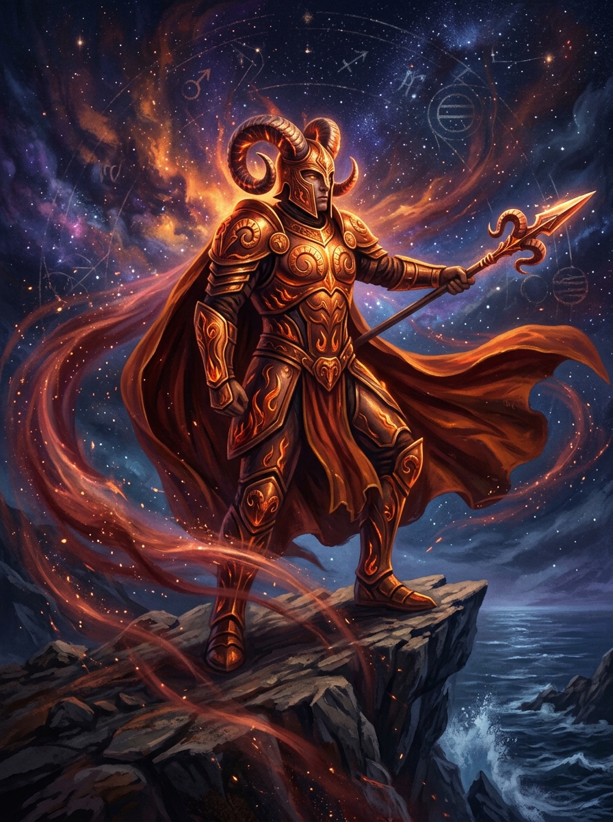 Aries Third Decan: The Mars Fire That Learns to Strike Cleanly