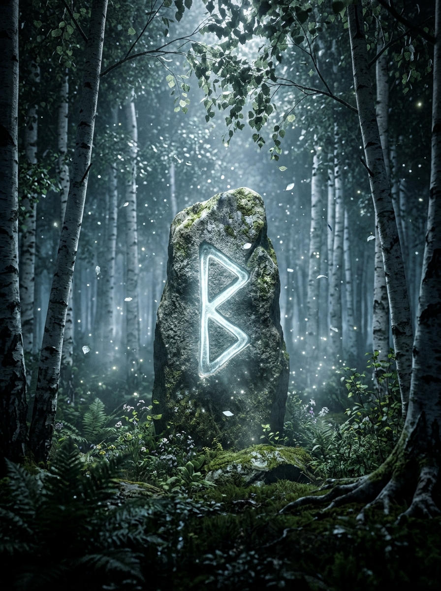 Berkano Rune Meaning: The Birch Gate of Growth, Protection, and Renewal