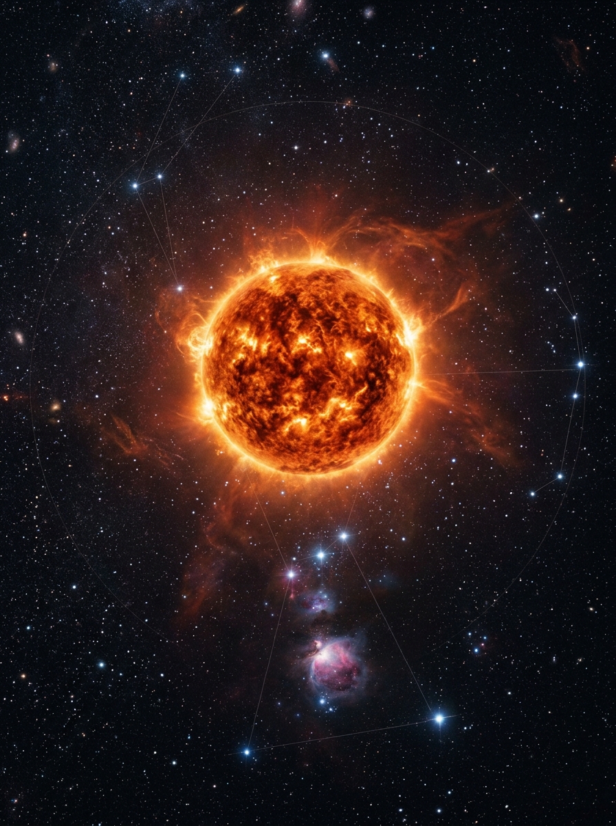 Betelgeuse in the Natal Chart: The Red Shoulder of Orion