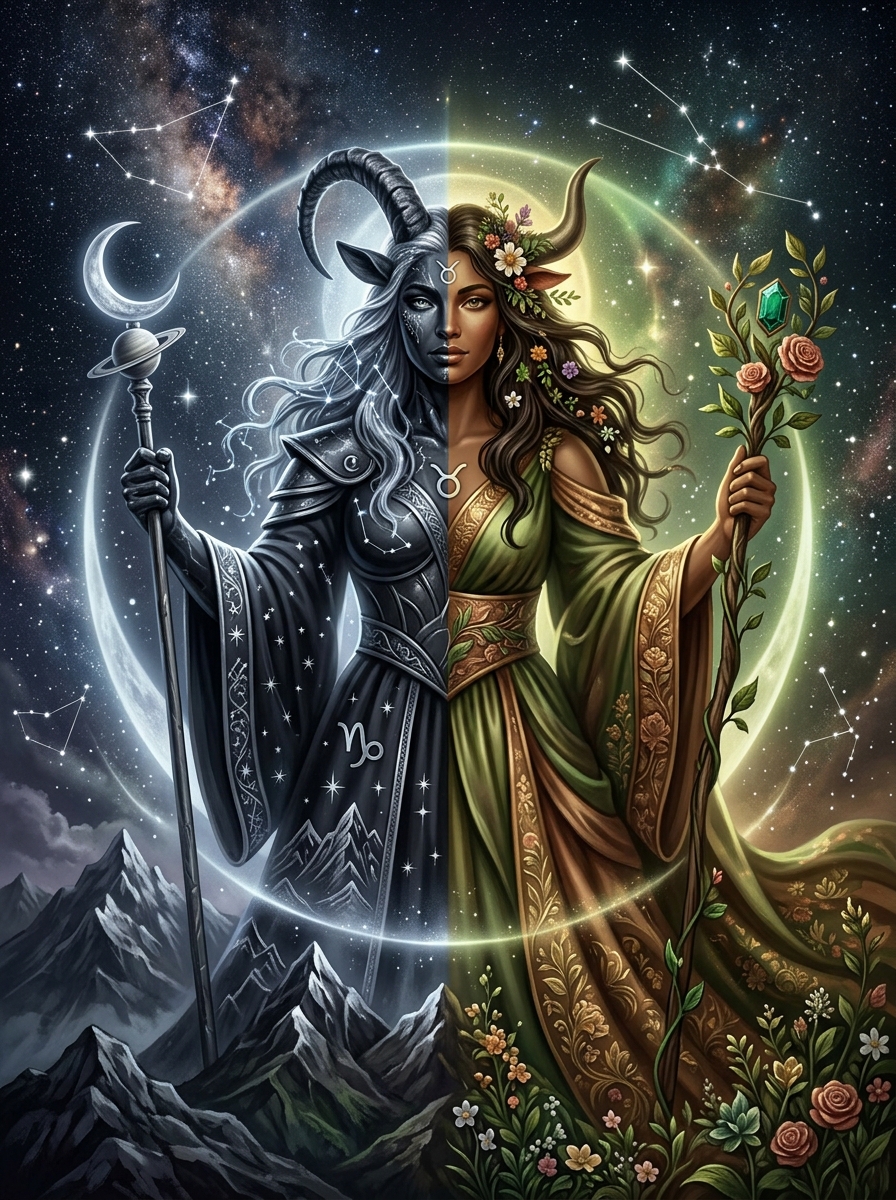 Capricorn Moon, Taurus Rising: The Quiet Power of the Steady Fortress