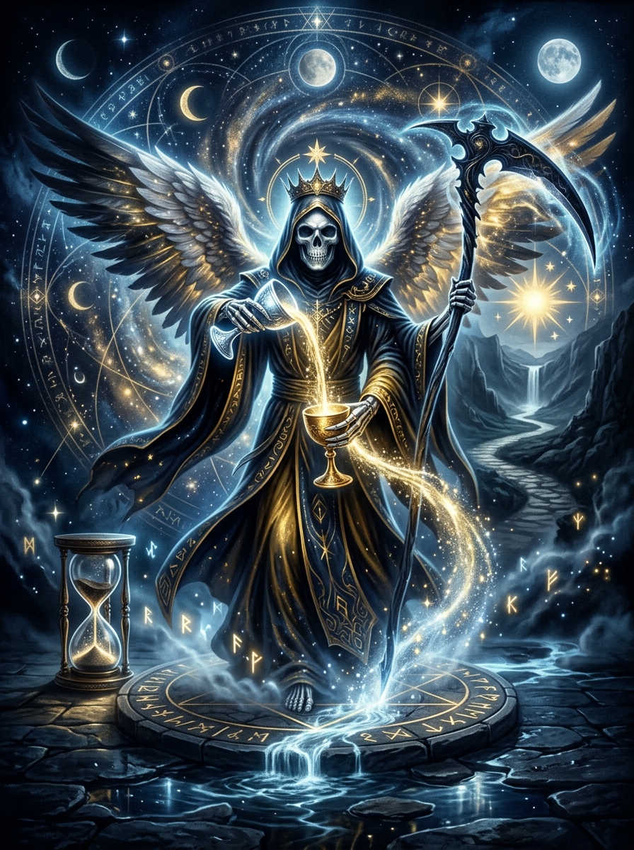 Death and Temperance: The Alchemy of Ending and Healing
