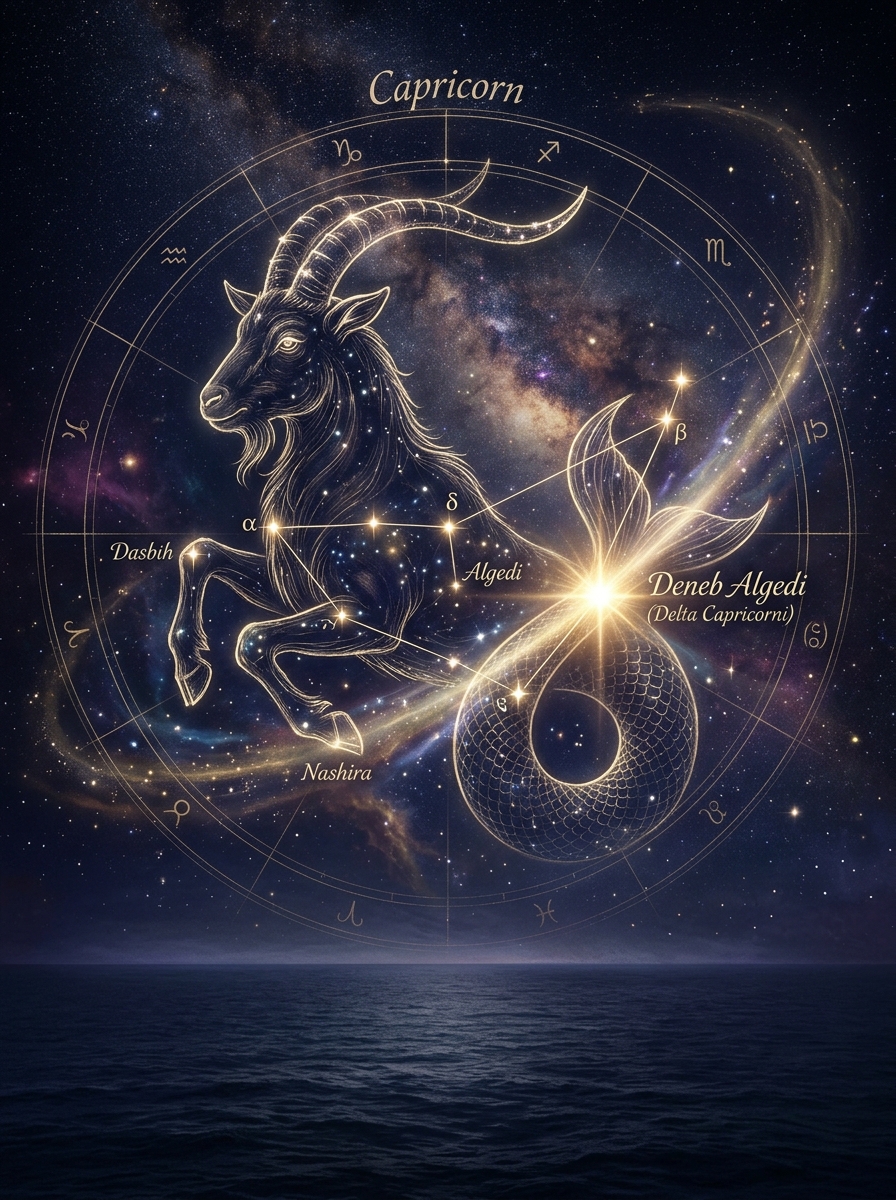 Deneb Algedi: The Goat’s Tail of Judgment, Fidelity, and Strange Mercy