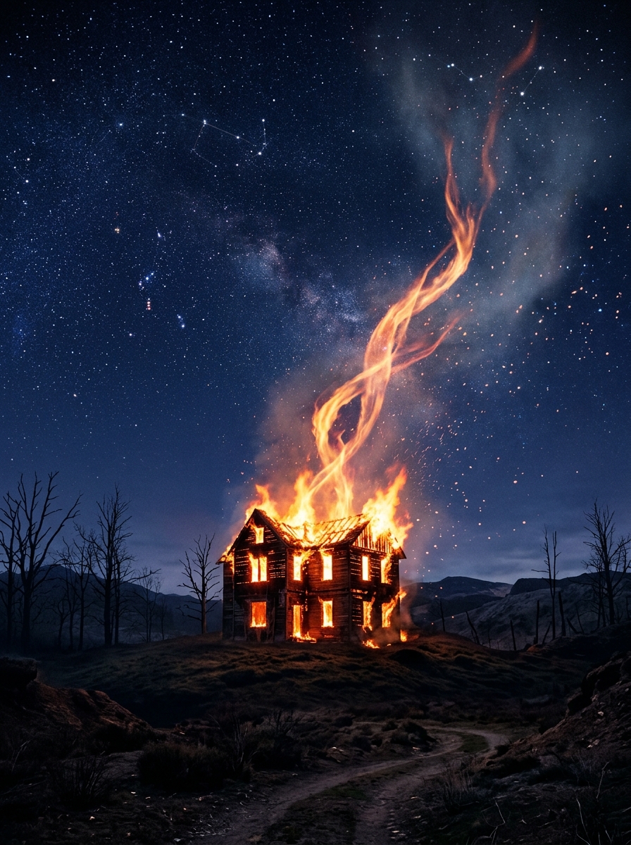 Dream About a Burning House: What It Means When the Home Is on Fire
