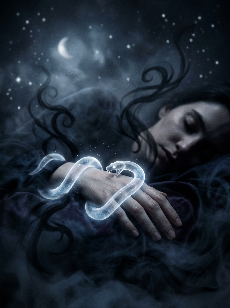 Dream About Snake Biting: What the Wound Means