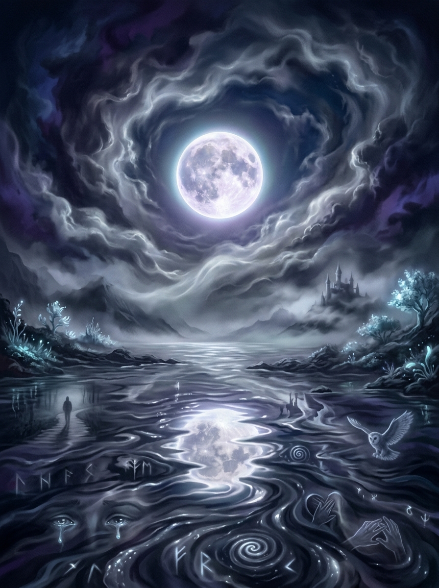 Dream About the Moon: Meaning, Symbols, and Psychological Reading