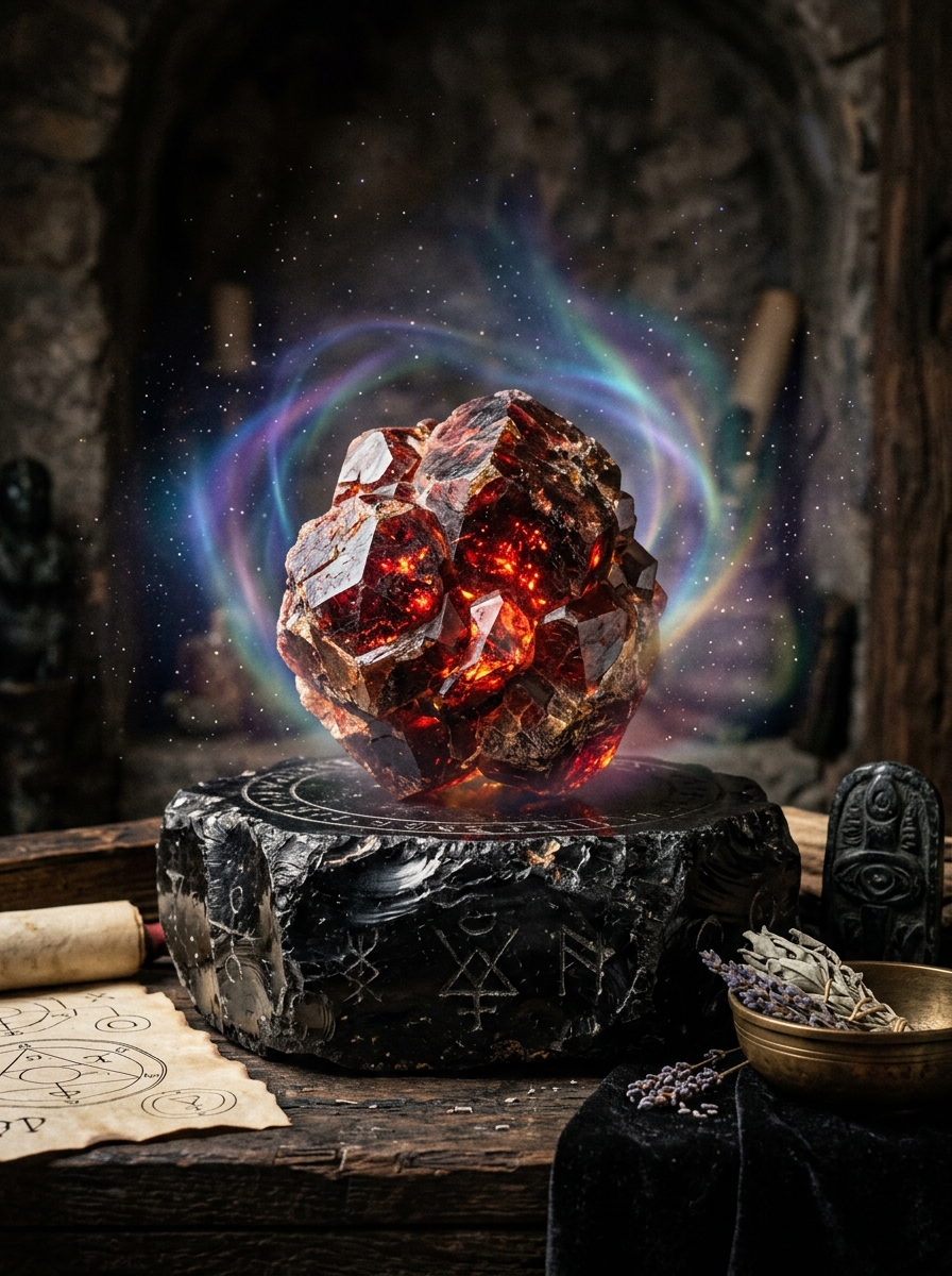 Garnet Meaning & Healing Properties: The Stone of Blood, Will, and Return