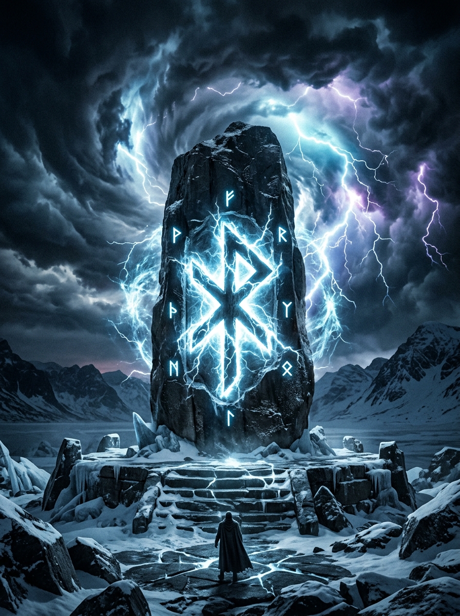 Hagalaz Rune Meaning: The Hail That Breaks the Pattern