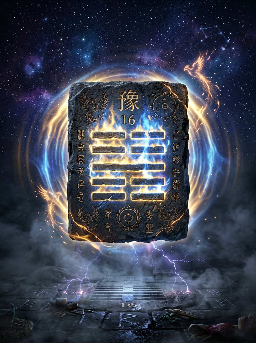 Hexagram 16: Enthusiasm and the Fire That Must Be Guided