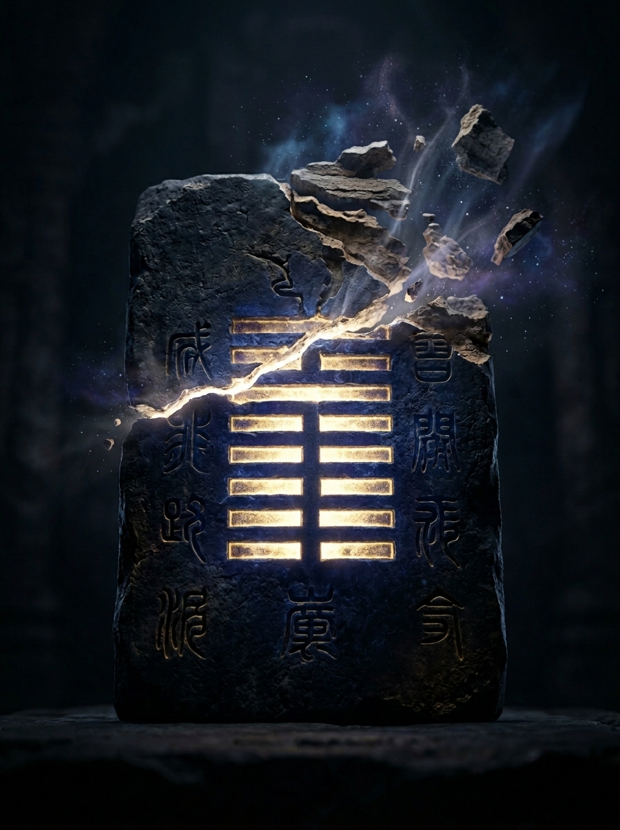 Hexagram 23: The House Peels Away from Its Own Bones