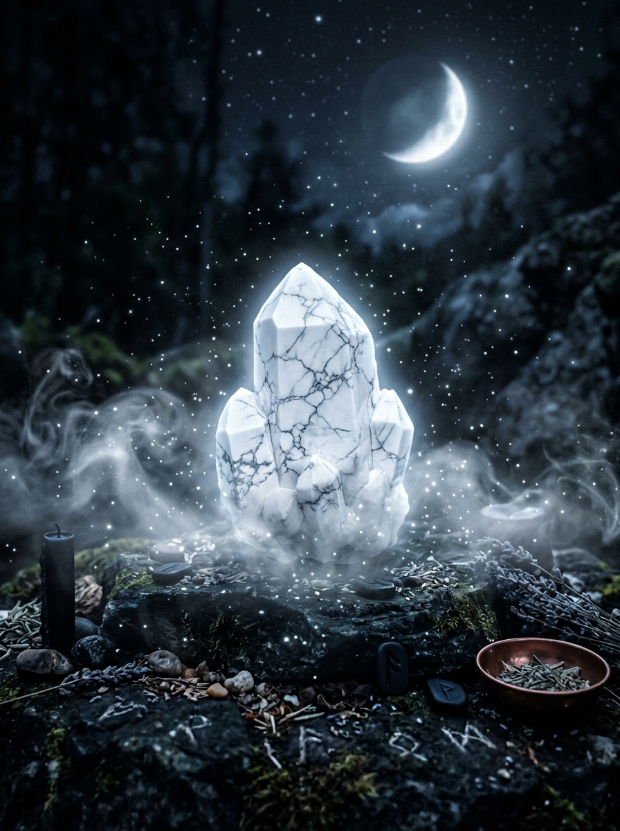Howlite Meaning & Healing Properties: The Stone of Quiet Authority