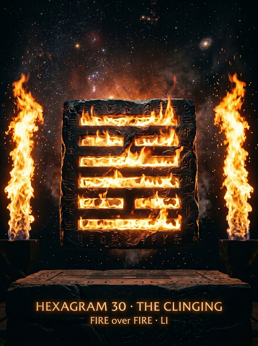 I Ching Hexagram 30: The Fire That Reveals