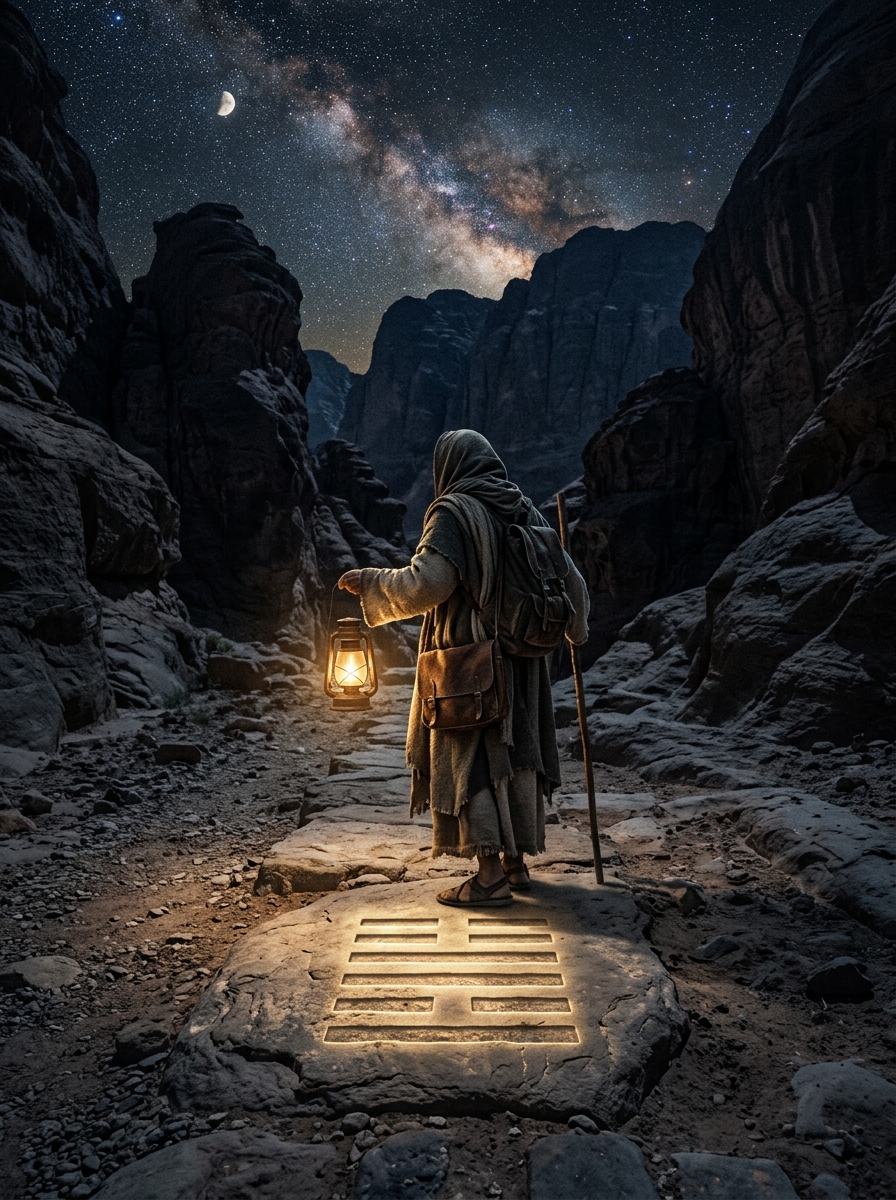 I Ching Hexagram 56: The Wanderer and the Logic of Elsewhere