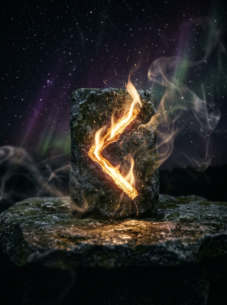 Kenaz Rune Meaning: The Torch, the Opening, the Controlled Flame
