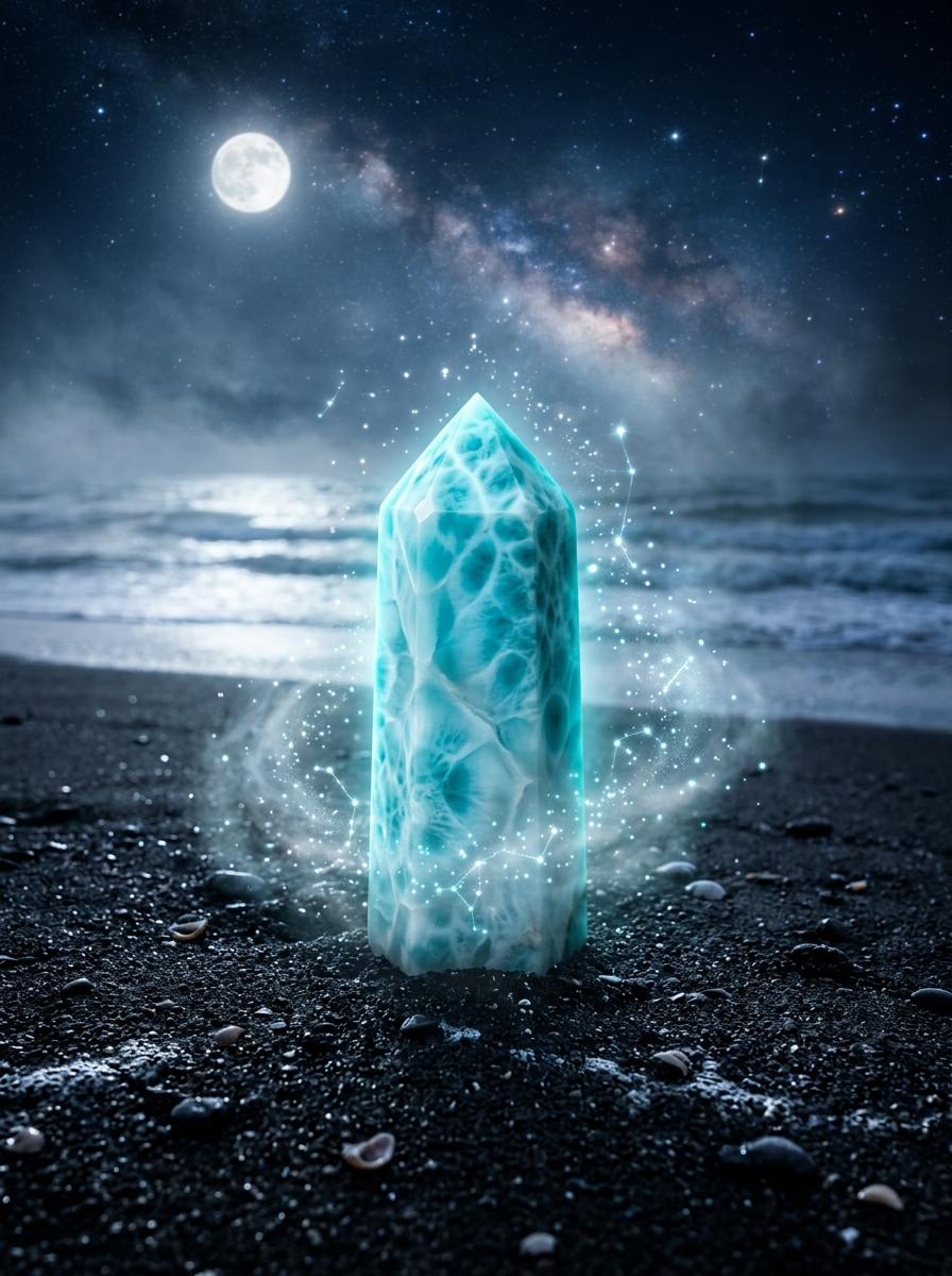 Larimar Meaning & Healing Properties: The Blue Stone of Calm Clarity