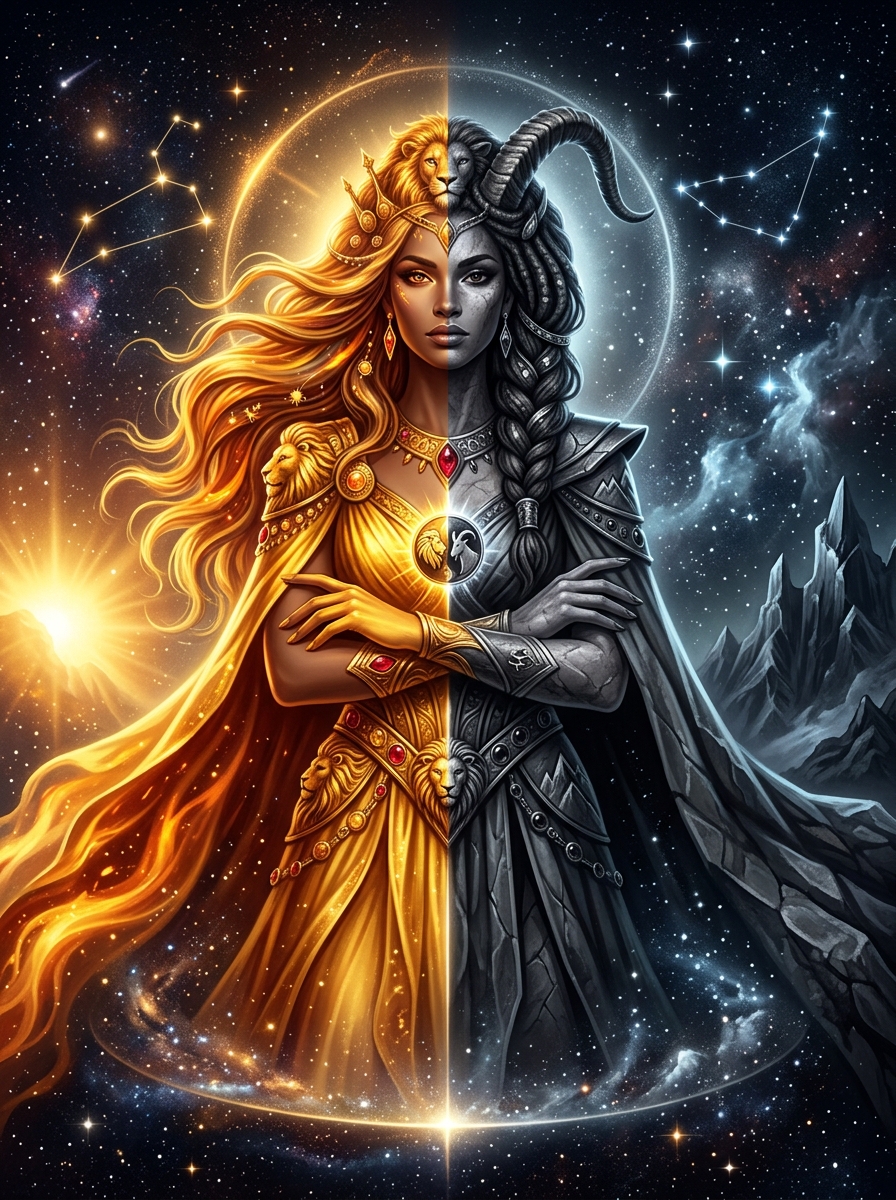 Leo Moon, Capricorn Rising: The Lion Behind the Iron Door