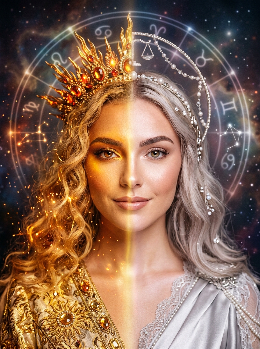 Leo Moon, Libra Rising: The Graceful Fire Behind the Smile