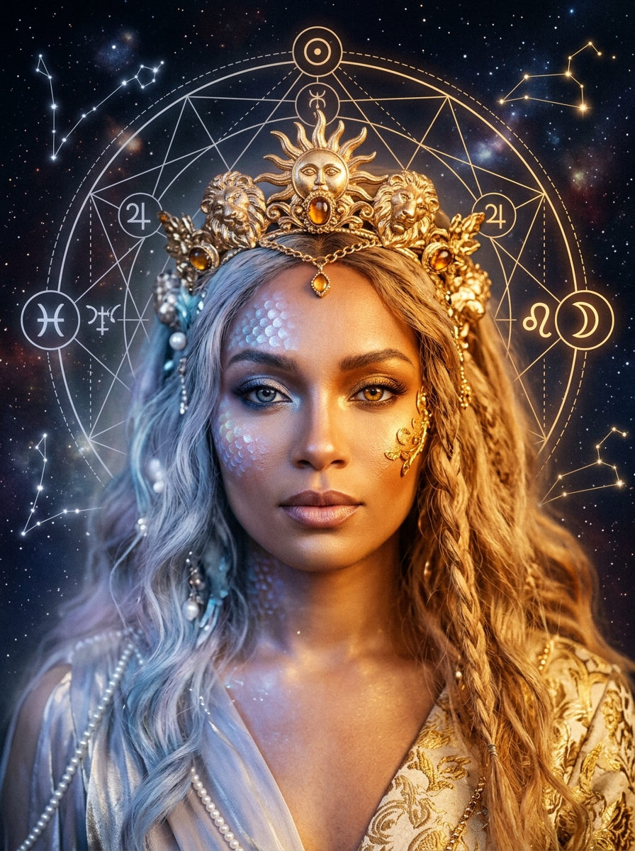 Leo Moon, Pisces Rising: The Lion in the Tide