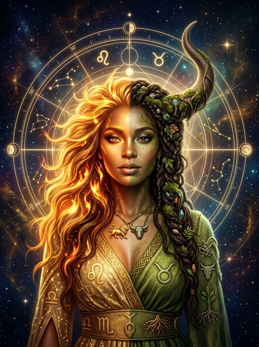 Leo Moon, Taurus Rising: The Velvet Throne and the Steady Flame