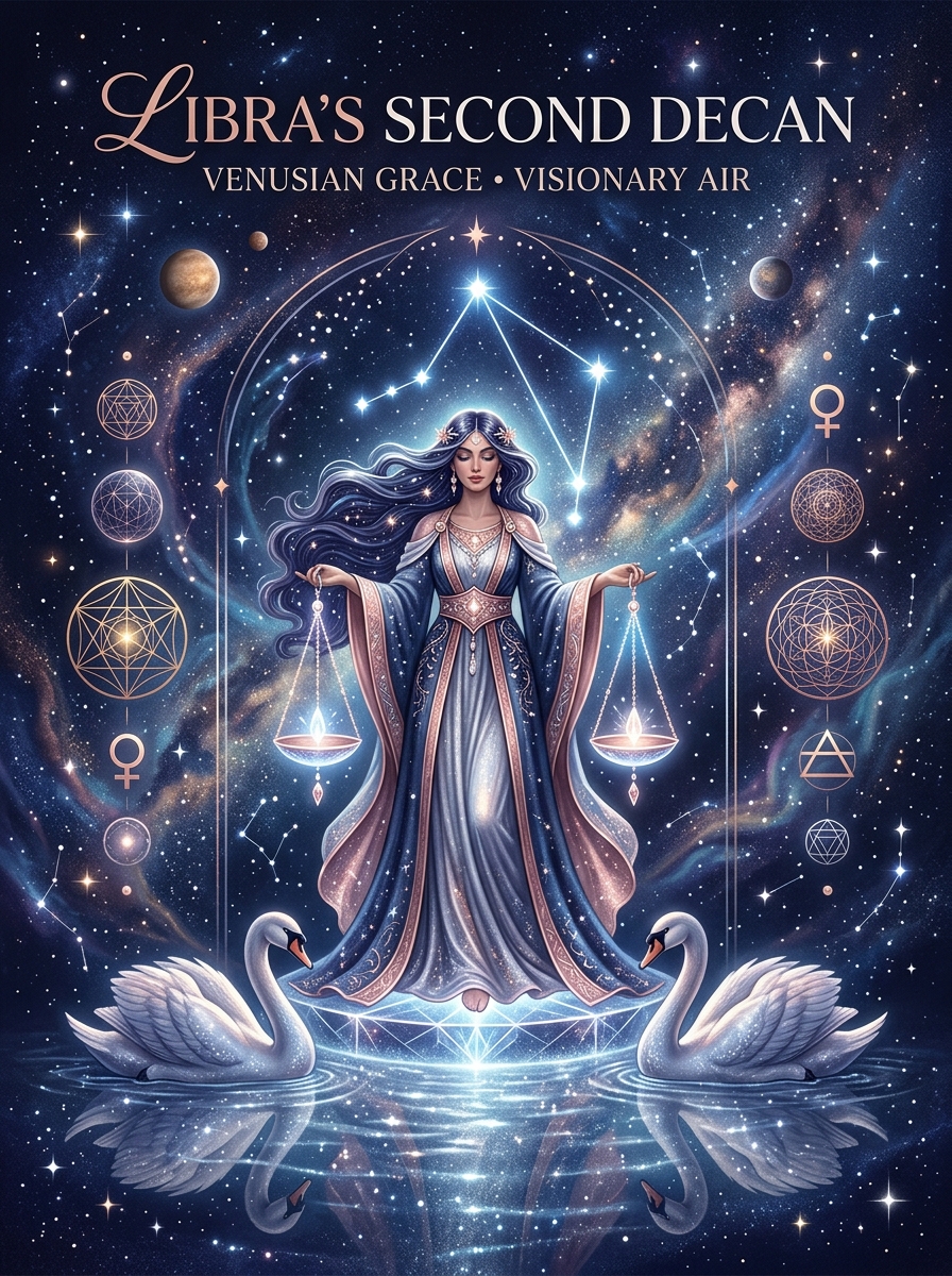 Libra Second Decan: Venus with a Mercury Edge