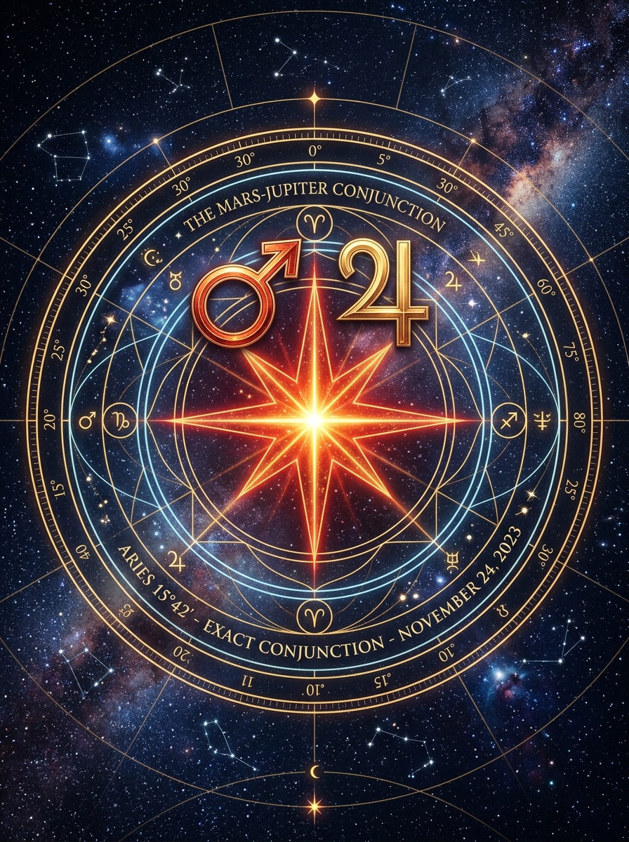 Mars Conjunct Jupiter: The Warrior Who Believes Too Much