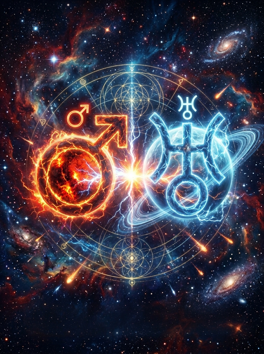 Mars Conjunct Uranus: The Spark That Refuses to Behave