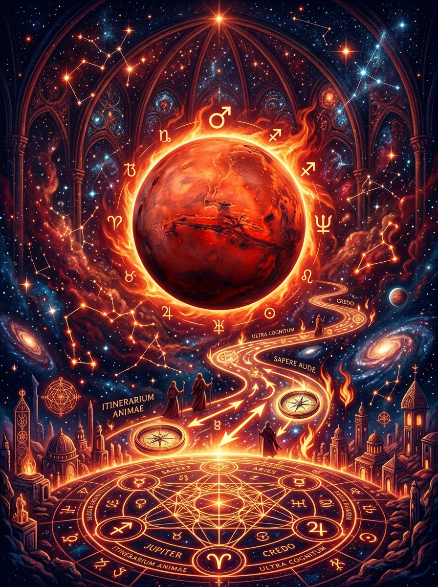 Mars in the Ninth House: The Warrior at the Edge of Meaning