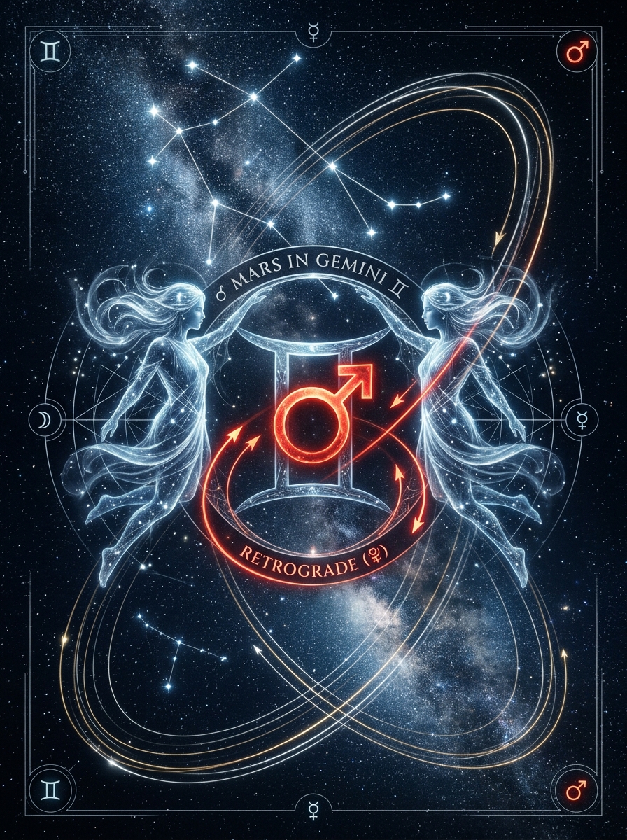 Mars Retrograde in Gemini: The Mind Turns Back on Itself
