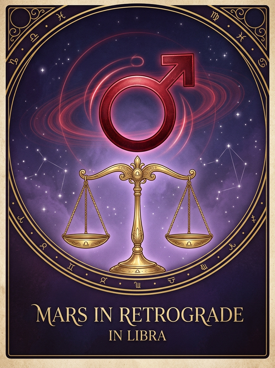 Mars Retrograde in Libra: The Warrior Reconsidering the Terms of Peace