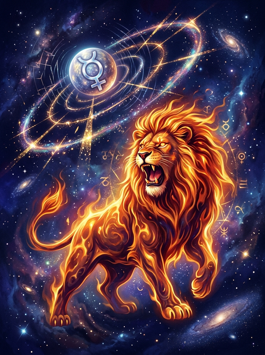 Mercury Retrograde in Leo: The Heart Rehearses Its Voice