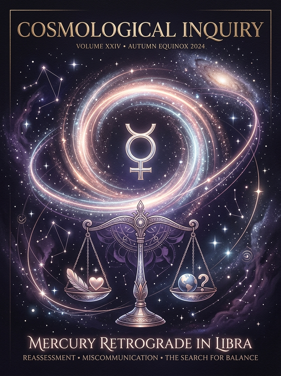 Mercury Retrograde in Libra: The Scales Turn Inward