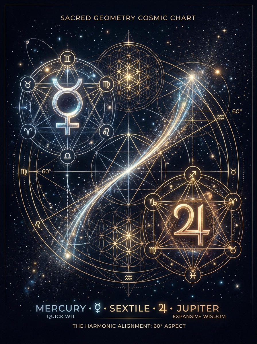Mercury Sextile Jupiter: The Mind That Sees Farther