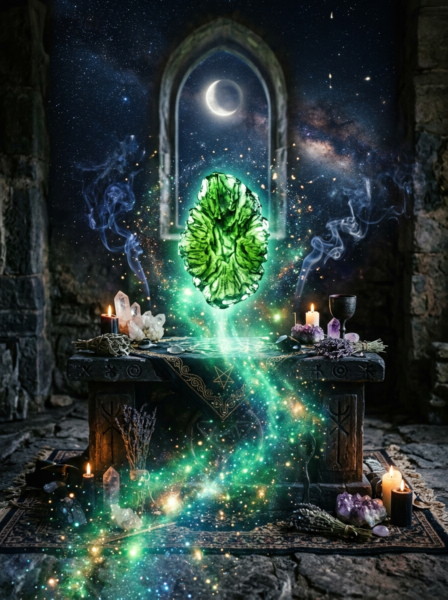 Moldavite Meaning & Healing Properties: Green Fire from the Stars
