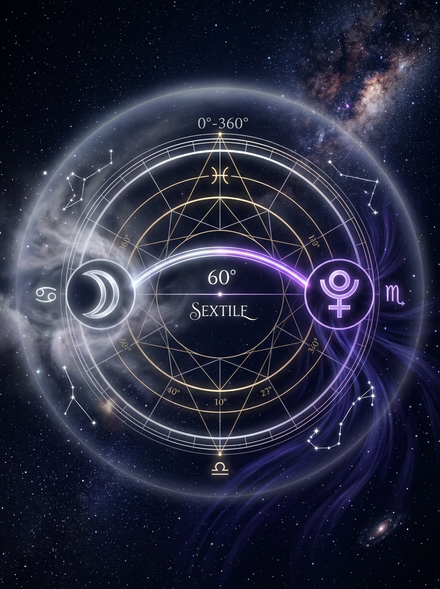 Moon Sextile Pluto: The Quiet Alchemy of Emotional Power