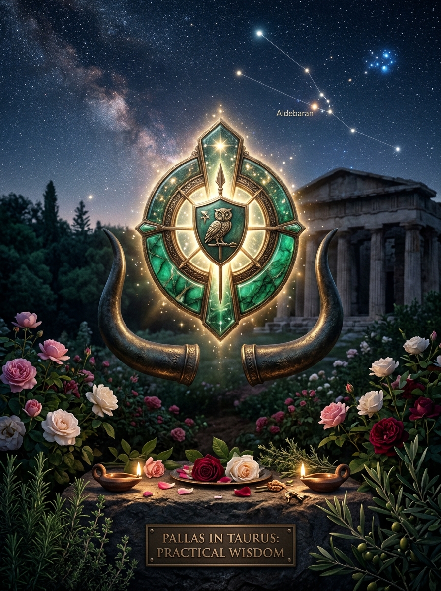 Pallas in Taurus: Strategy That Grows Roots