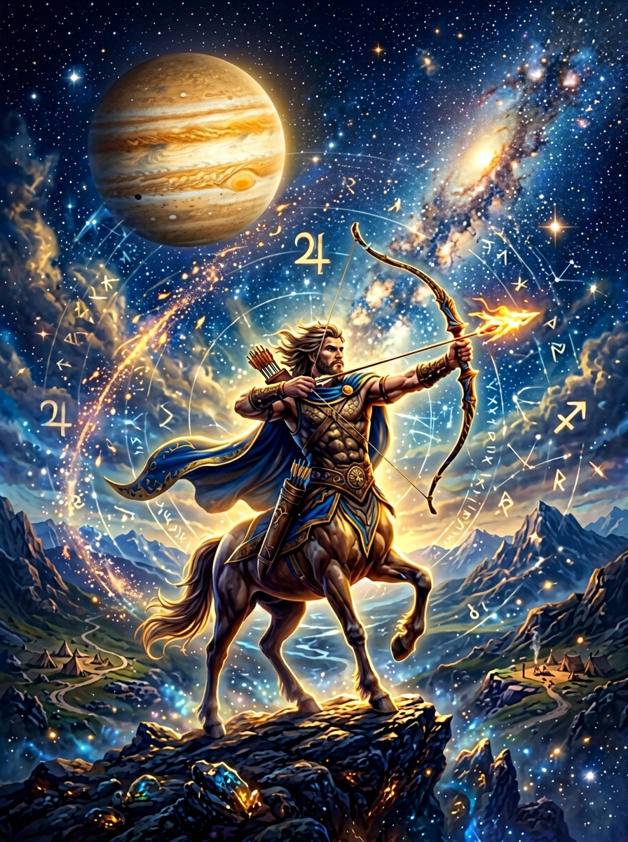 Sagittarius First Decan: The Archer Before the Fire Spreads