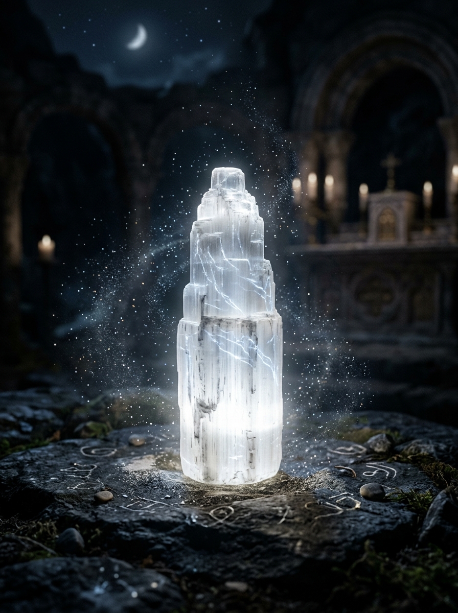 Selenite Meaning & Healing Properties: Light, Clarity, and Psychic Cleanse