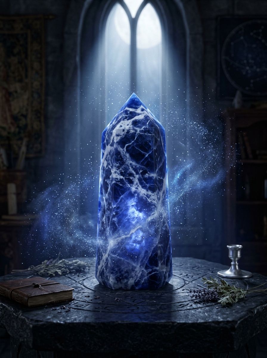 Sodalite Meaning & Healing Properties: Clear Thought, Honest Speech, Quiet Depth