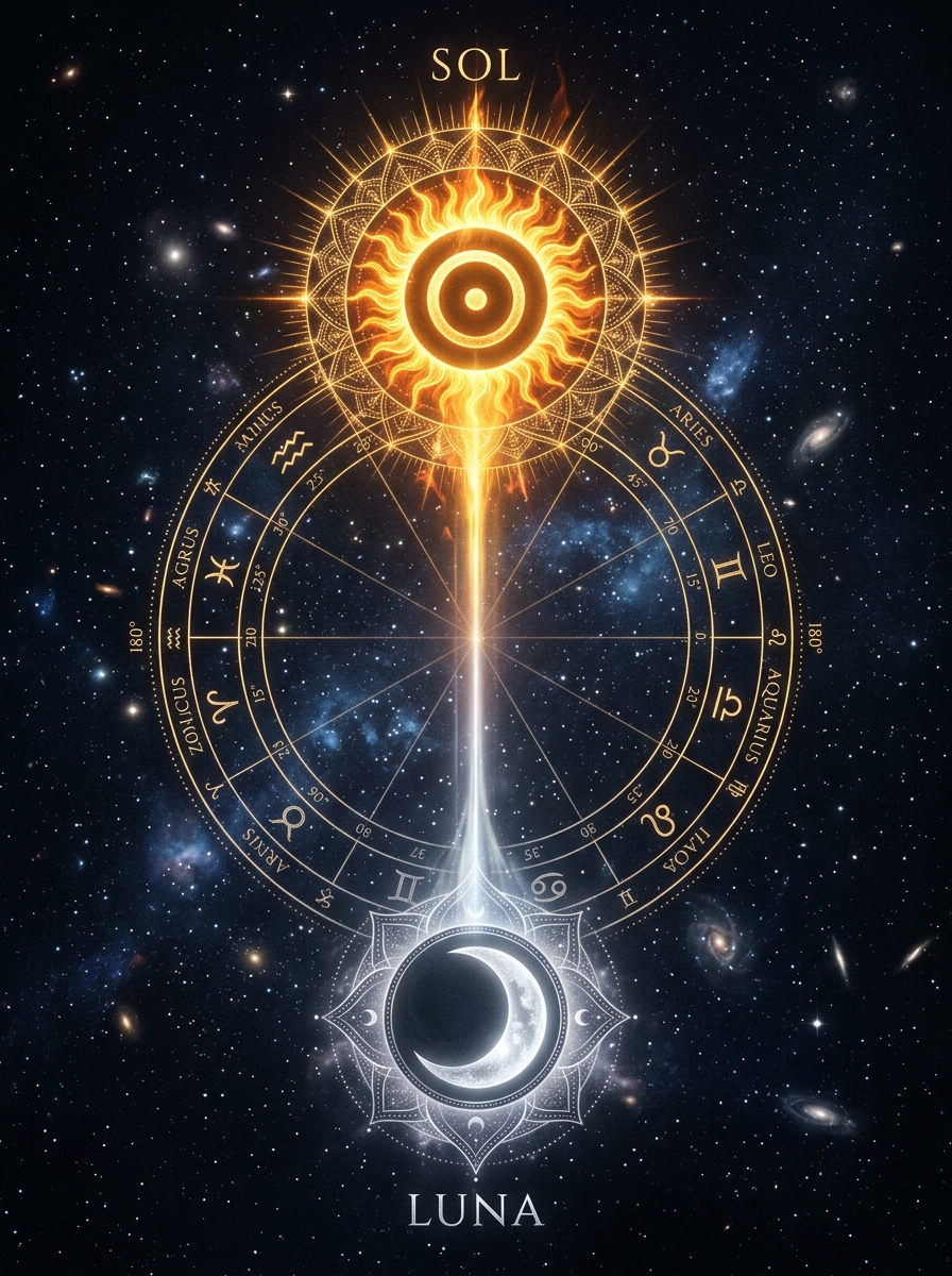 Sun Opposition Moon: The Split That Learns to Speak