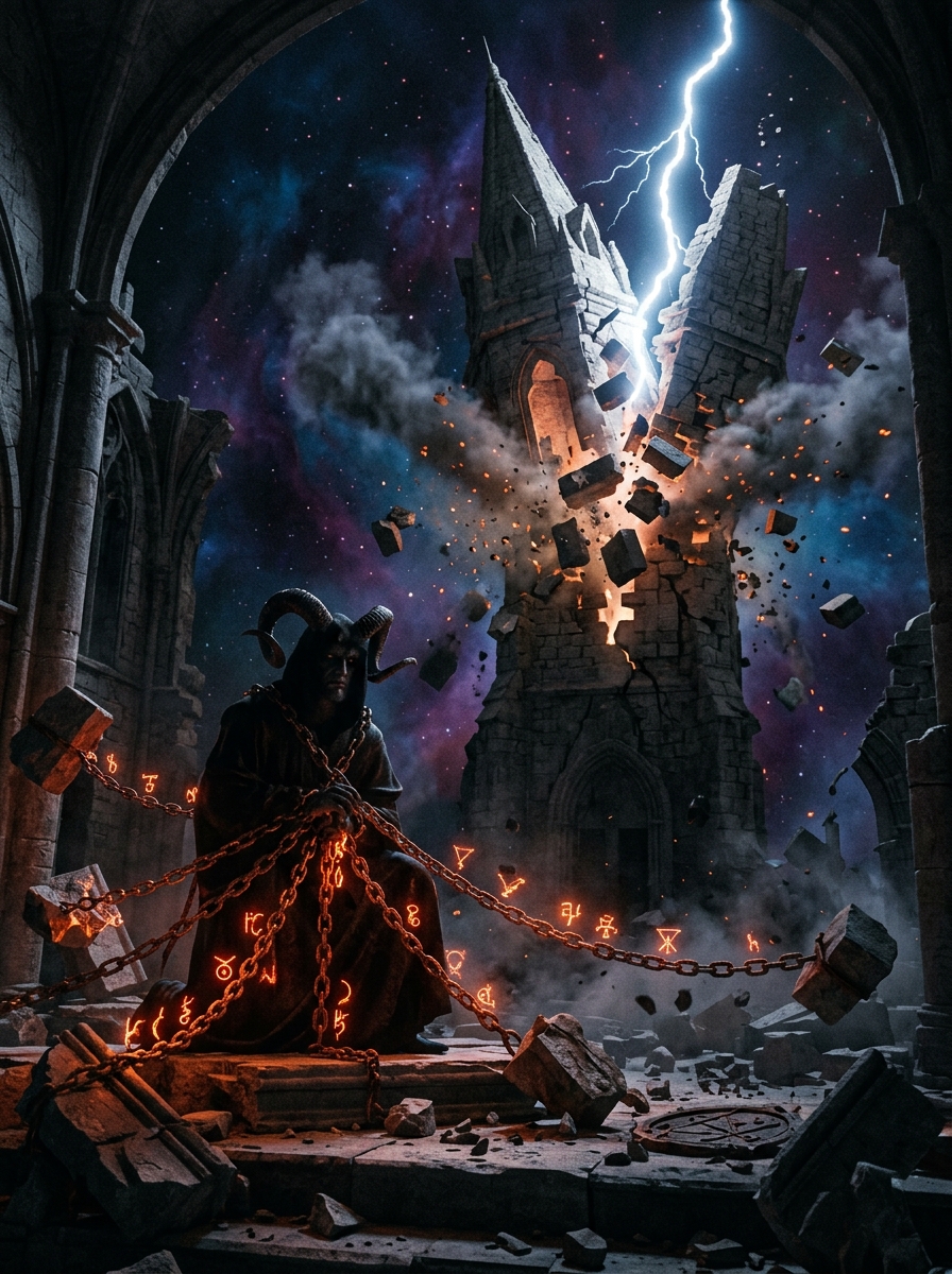 The Devil and The Tower: When the False Structure Breaks