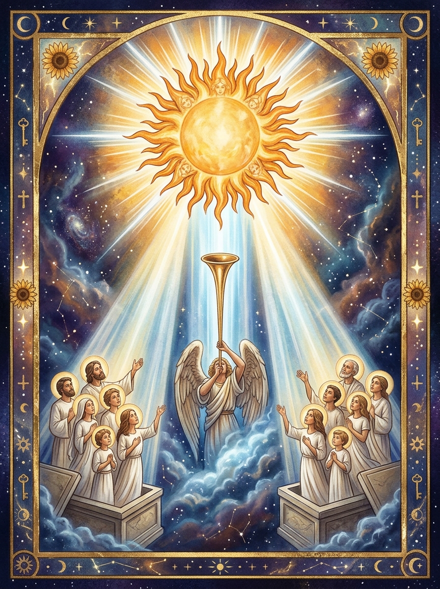 The Sun and Judgement Tarot Combination: Radiance Answering the Call