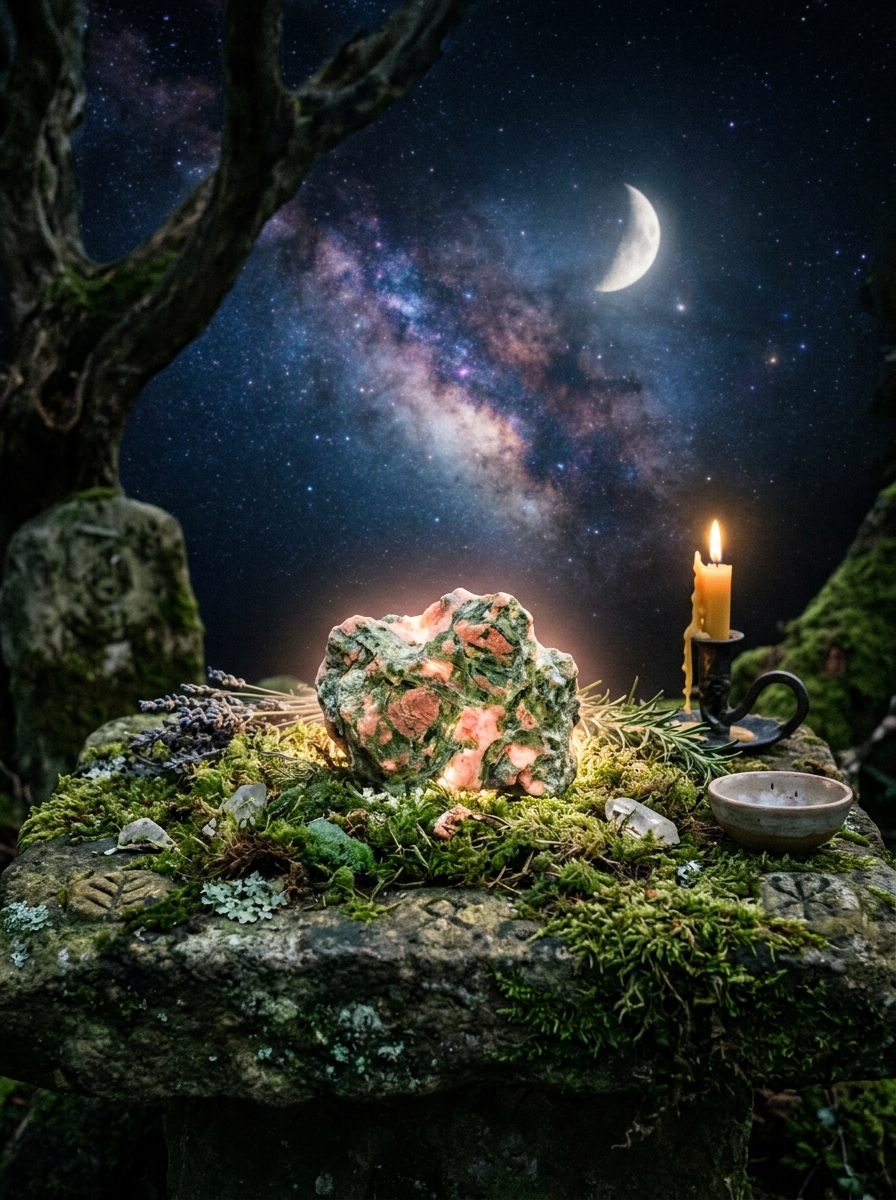 Unakite Meaning & Healing Properties: Green Stone of Repaired Feeling
