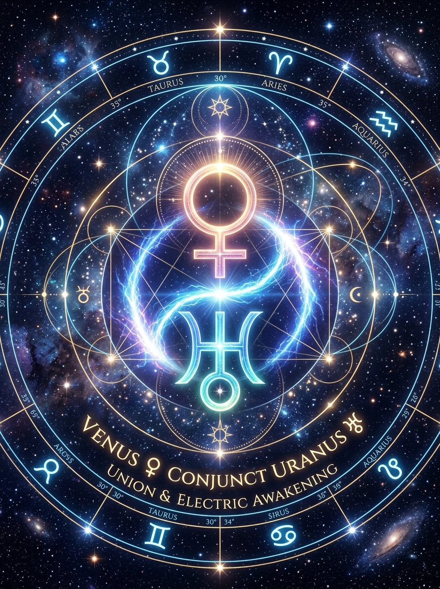Venus Conjunct Uranus: Electric Love, Unruly Desire, and the Need to Stay Free